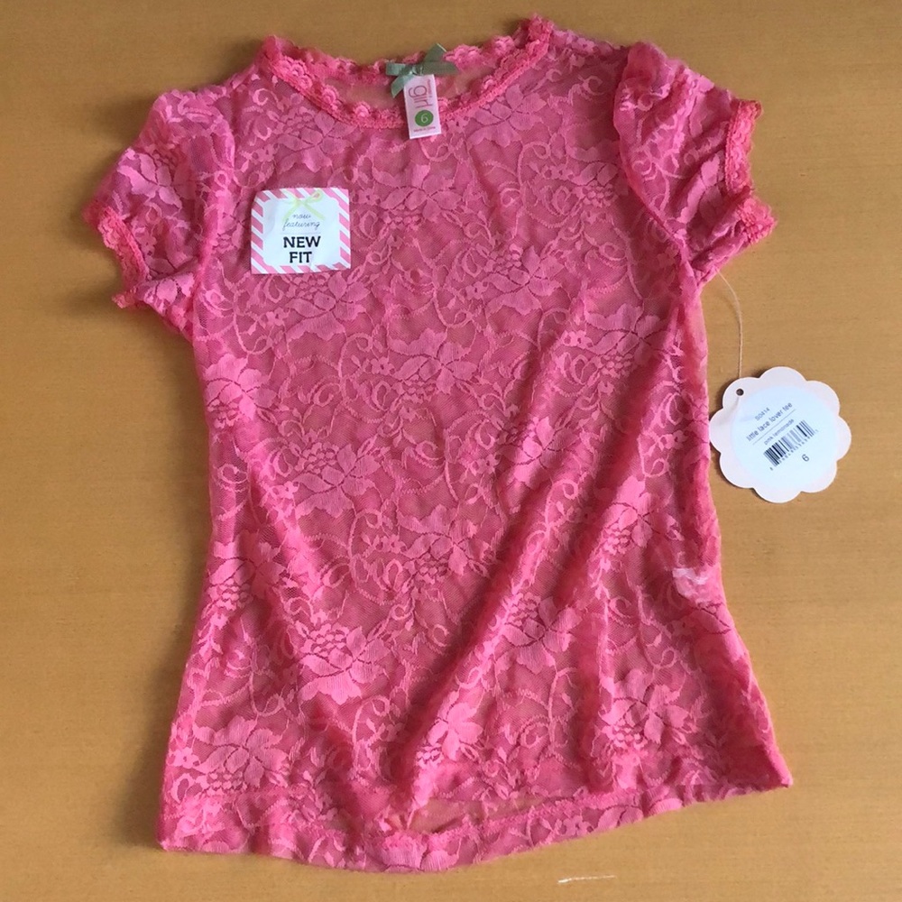 NWT Girl’s Lace Blouse